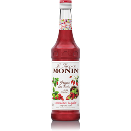 Monin Wild Strawberry - syrop poziomkowy 0,7l